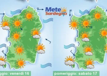 Meteo sardegna 10 350x250 - E' in arrivo una rinfrescata