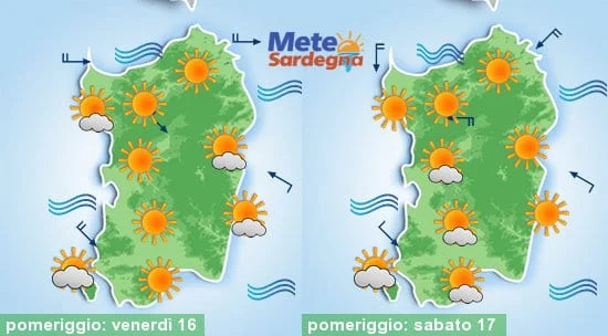 Meteo sardegna 10 - Super caldo, picchi di 38-39°C prima del calo termico del weekend