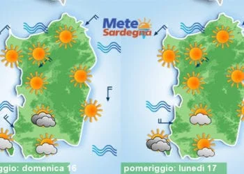 Meteo sardegna 11 350x250 - Caldo record al capolinea: crollo temperature alle porte