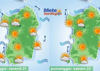 Meteo sardegna 15 350x250 - Caldo record al capolinea: crollo temperature alle porte