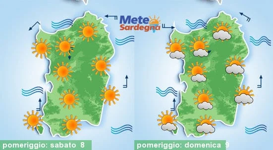 Meteo sardegna 5 - Meteo weekend: ondata di caldo in accentuazione