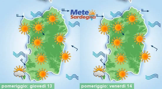 Meteo sardegna 9 - Caldo, un po' di tregua: temperature giù nei prossimi giorni