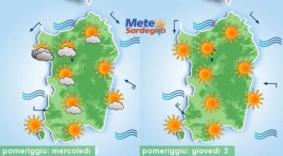 Meteo sardegna - Caldo eccezionale per tutta la settimana