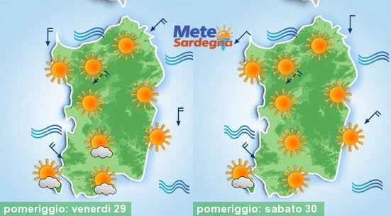 Meteo sardegna 2 - Ci aspettano giornate di bel tempo. Sino a quando?