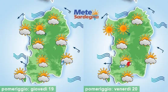 Meteo sardegna 9 - Evoluzione meteo complessa: ragioniamo sul ritorno delle piogge