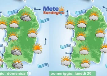 Meteo sardegna 10 350x250 - Mercoledì peggiora, seguirà freddo con neve a bassa quota