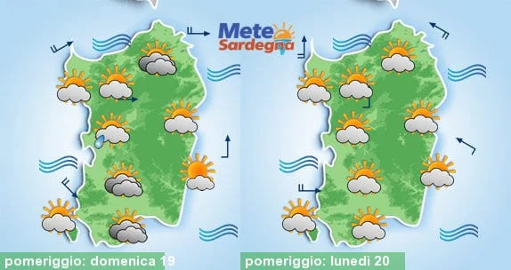 Meteo sardegna 10 - Prossima settimana con l'Alta Pressione