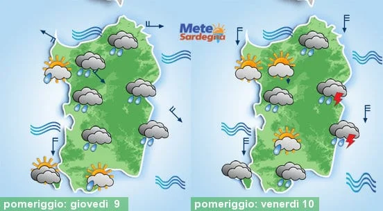 Meteo sardegna 3 - Ancora piogge, ancora neve sul Gennargentu