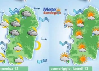 Meteo sardegna 5 350x250 - Mercoledì peggiora, seguirà freddo con neve a bassa quota