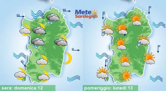 Meteo sardegna 5 - In arrivo un'irruzione di aria fredda