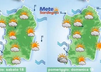 Meteo sardegna 8 350x250 - Mercoledì peggiora, seguirà freddo con neve a bassa quota