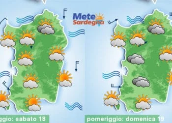 Meteo sardegna 9 350x250 - Mercoledì peggiora, seguirà freddo con neve a bassa quota