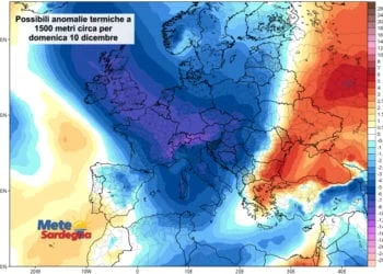 Anomalie termiche 350x250 - Arriva l'Alta Pressione: verso un Natale col sole