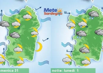 Meteo Sardegna 2 1 350x250 - Nuovo rinforzo del vento nel weekend. Domenica qualche pioggia