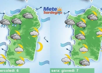 Meteo sardegna 1 350x250 - Arriva l'Alta Pressione: verso un Natale col sole