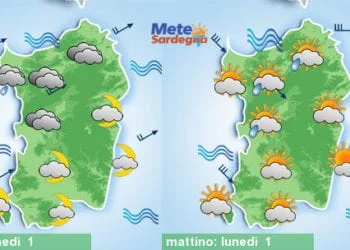 Meteo sardegna 16 350x250 - Nuovo rinforzo del vento nel weekend. Domenica qualche pioggia