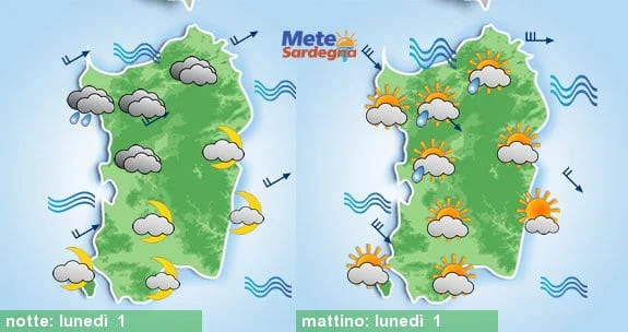 Meteo sardegna 16 - Ultimissime meteo per Capodanno