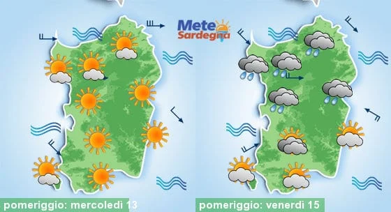 Meteo sardegna 7 - Meteo invernale, arriveranno altre piogge e ancora freddo