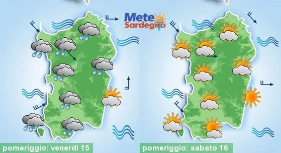 Meteo sardegna 9 - In atto un peggioramento, in arrivo altro freddo