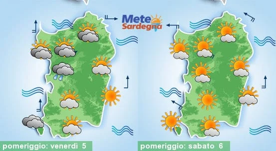 Meteo sardegna 2 - Ancora vento, arriverà il mite Scirocco