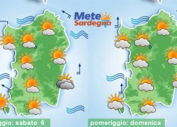 Meteo sardegna 3 350x250 - Sardegna trampolino di lancio per nubifragi al nord