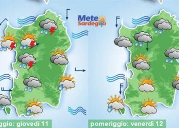 Meteo sardegna 7 350x250 - Nuovo rinforzo del vento nel weekend. Domenica qualche pioggia