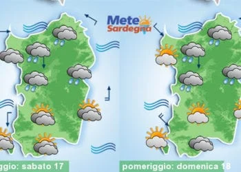 MEteo sardegna 13 350x250 - Meteo settimana: serie di perturbazioni, tanta pioggia