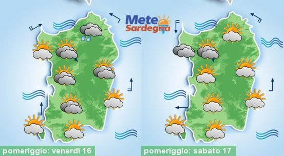 Meteo sardegna 12 - Meteo che migliora, temperature in aumento