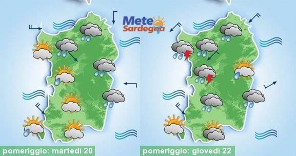 Meteo sardegna 14 - Meteo in peggioramento: freddo, piogge, anche nevicate