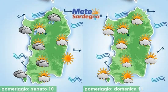 Meteo sardegna 7 - Weekend di Carnevale col freddo, qualche nevicata sabato