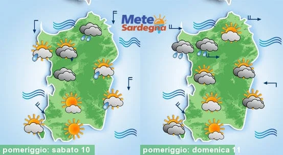 Meteo sardegna 8 - Carnevale col freddo, peggiora a inizio settimana