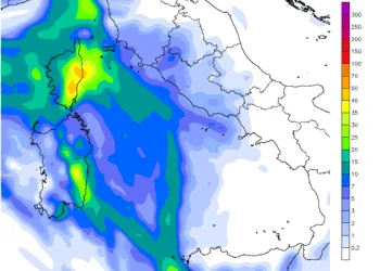 z500 60 350x250 - Weekend di Carnevale col freddo, qualche nevicata sabato