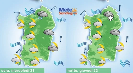 Meteo sardegna 6 - Meteo instabile per colpo di coda dell'Inverno