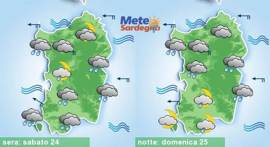 Meteo sardegna 7 - Meteo weekend: nuovo, intenso peggioramento