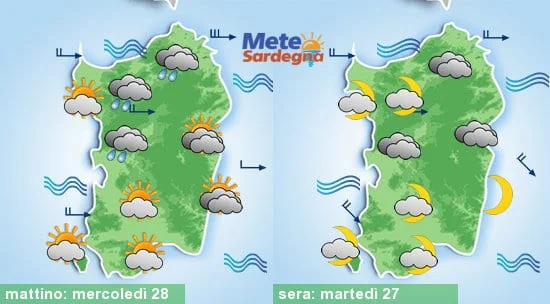 Meteo sardegna 9 - Verso Pasqua con meteo variabile. Arriva aria più mite