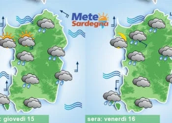 Meteosardegna 350x250 - Sabato peggioramento meteo, migliora a Pasqua. Sole a Pasquetta