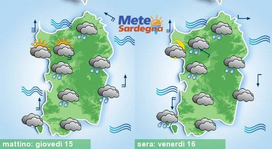 Meteosardegna - Meteo settimana: variabile, peggiora da giovedì