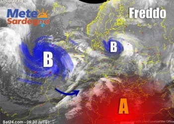 Meteosat 4 350x250 - Temporali sino a giovedì, poi meteo in miglioramento