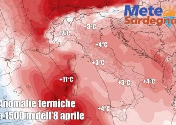 Anomalie termiche 350x250 - Temporali sino a giovedì, poi meteo in miglioramento