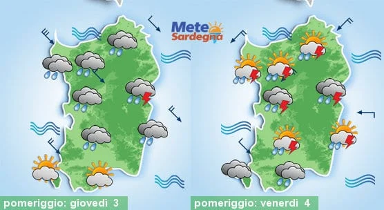 Meteo sardegna 1 - Emergenza maltempo, non è ancora finita