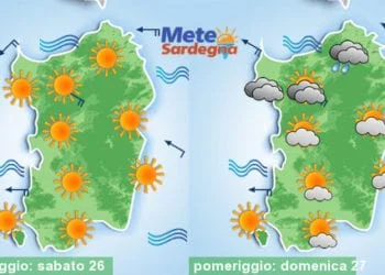 Meteo sardegna 12 350x250 - Meteo weekend: sole e caldo, ideale per il mare