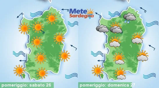 Meteo sardegna 12 - Prima, vera ondata di caldo dell'Estate