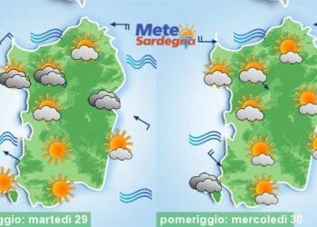 Meteo sardegna 13 350x250 - Meteo weekend: sole e caldo, ideale per il mare