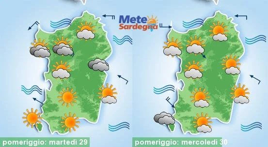 Meteo sardegna 13 - Alta Pressione subito sotto attacco: meteo incerto