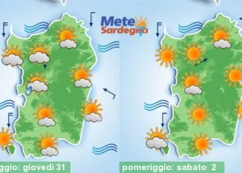 Meteo sardegna 14 350x250 - Meteo weekend: sole e caldo, ideale per il mare