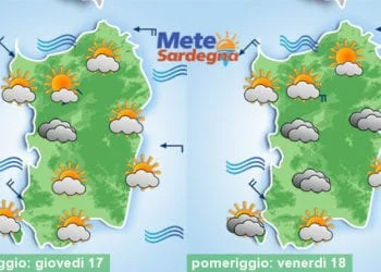 Meteo sardegna 6 350x250 - Alle porte un lungo periodo di bel tempo. Ancora siccità