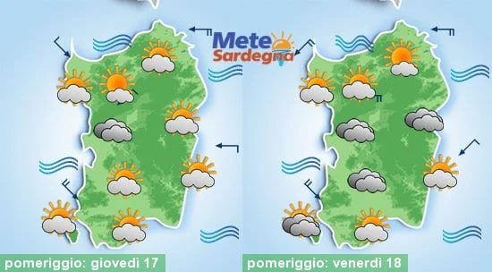 Meteo sardegna 6 - Condizioni meteo in miglioramento