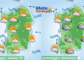 Meteo sardegna 7 350x250 - Meteo weekend: sole e caldo, ideale per il mare