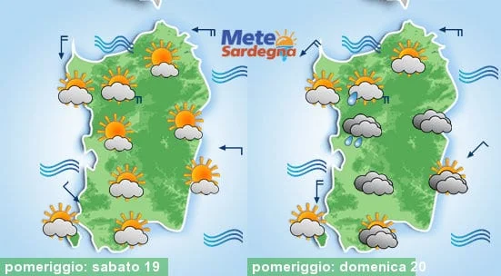 Meteo sardegna 7 - Sabato bel tempo, da domenica nuove insidie