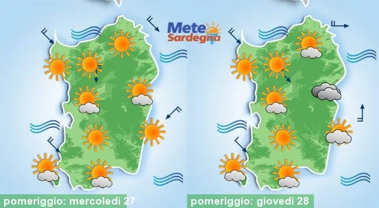 Meteo sardegna 11 - Meteo che migliora, ma fa fresco